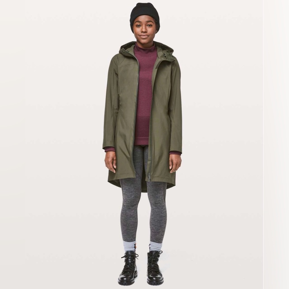 Lululemon Rain Rebel Jacket
Dark Olive